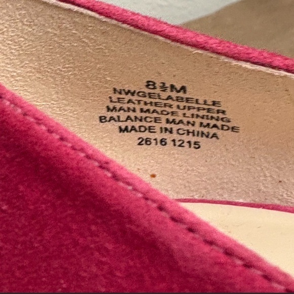 3 pairs shoes: Nine West & K Scott peep toe, Red Circle almond toe pump size 8.5 - Picture 10 of 15